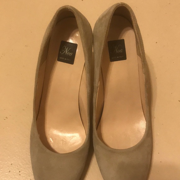 Vero Cuoio Noa Nude Suede Heels - Picture 5 of 5